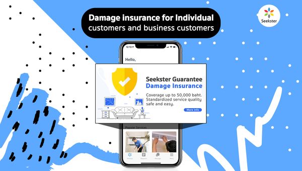 Damage insurance for individual customers and business customers: Seekster Insurance Program